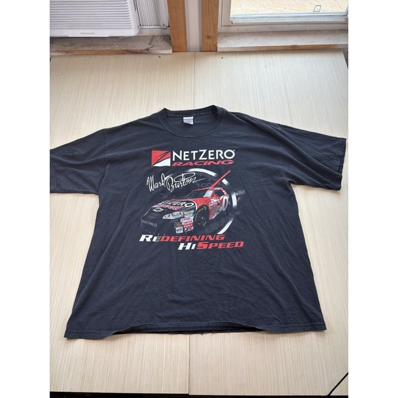 Other - Net‎ Zero Racing Champions Ward Burton T Shirt Mens 2XL Black Graphic Pullover